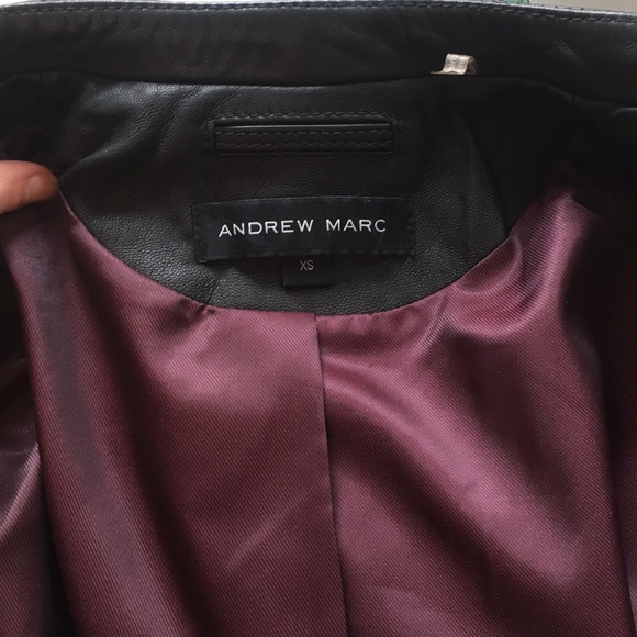 Real leather jacket xs by Andrew Marc - Picture 7 of 8